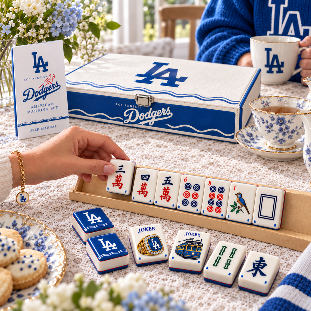 Premium LAD Mahjong Tiles Set TTMH