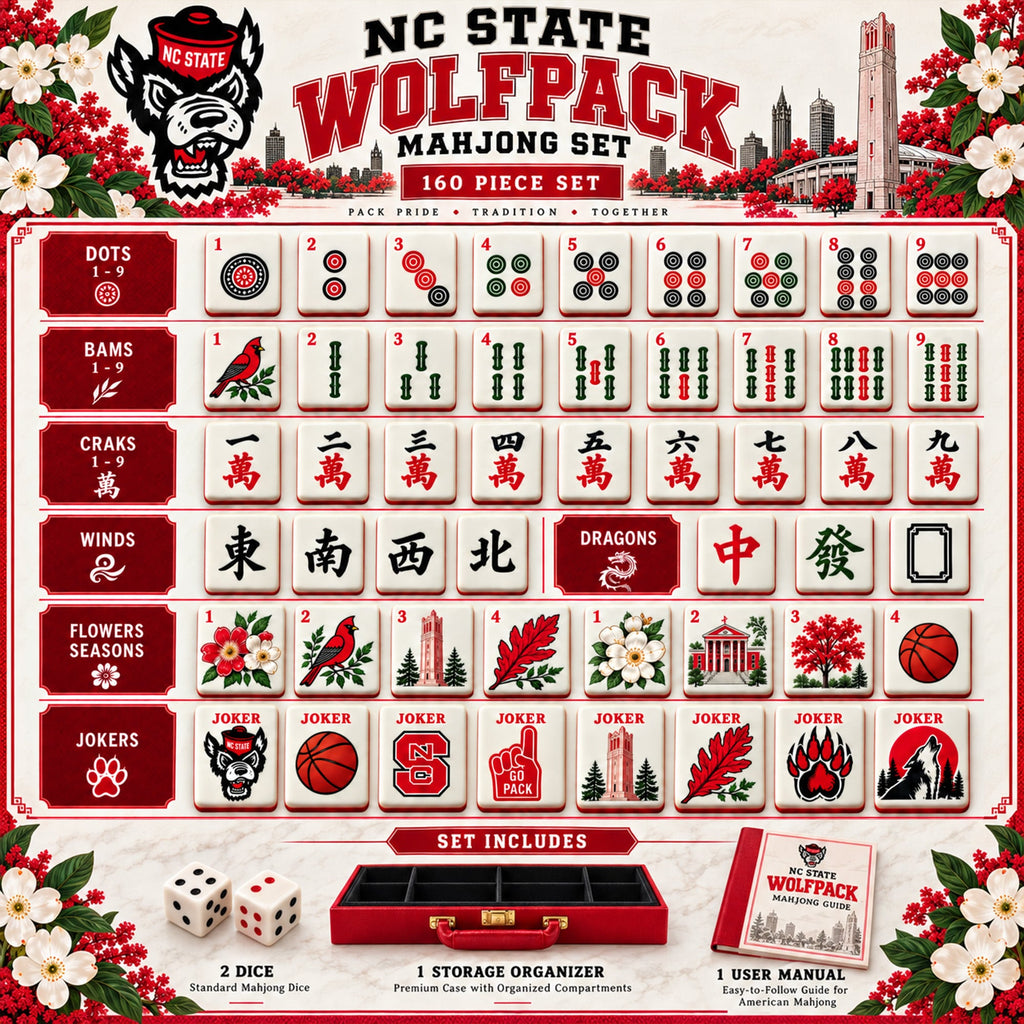 Premium NCSW Mahjong Tiles Set TNSM