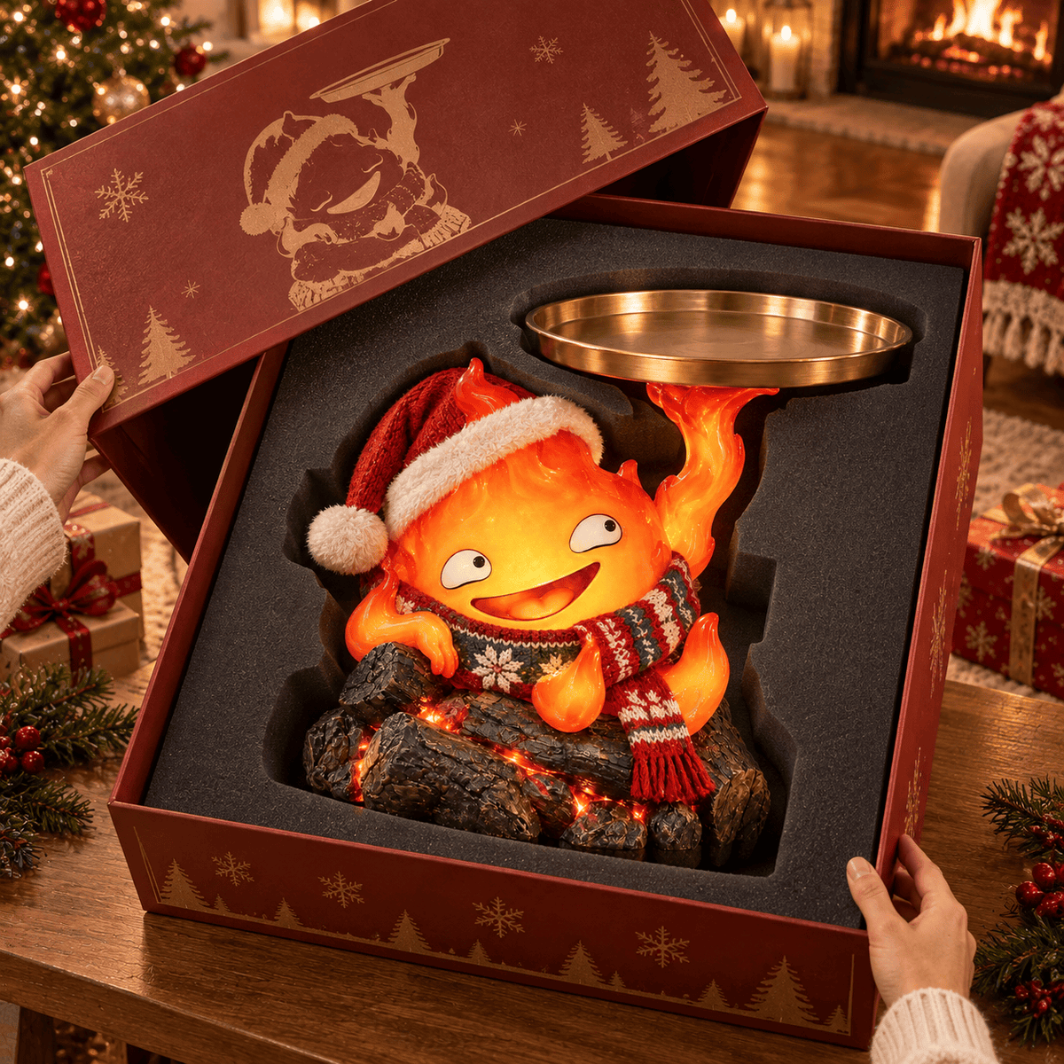 HMCS Premium Christmas Character Tray Holder NTTB