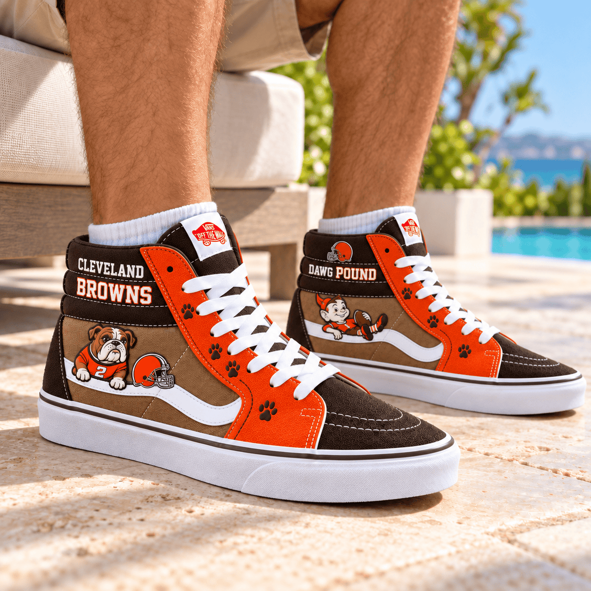 PREMIUM CLVB Heritage High-Top Sneakers HQH